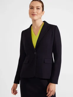 Shop Hobbs Mia Jacket Navy