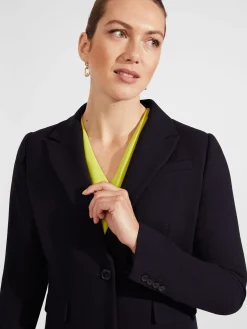 Shop Hobbs Mia Jacket Navy