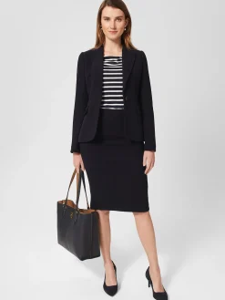Shop Hobbs Mia Jacket Navy