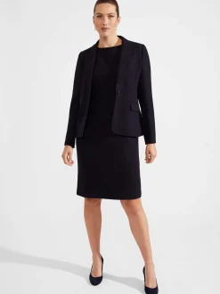 Shop Hobbs Mia Jacket Navy
