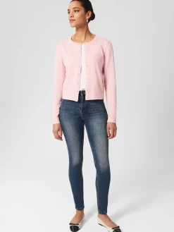 Best Sale Hobbs Michelle Cotton Cardigan Pink
