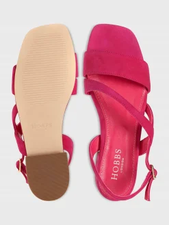 Sale Hobbs Mila Flat Sandal Bright Pink