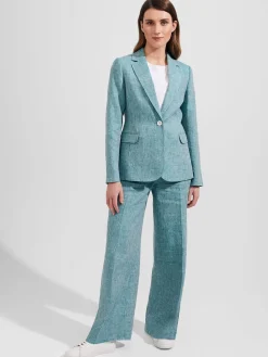 Discount Hobbs Mirabel Jacket Lagoon Green