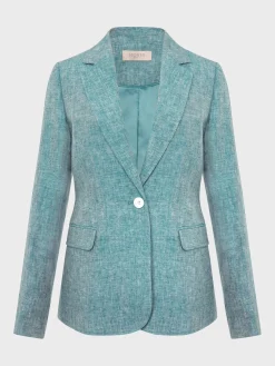 Discount Hobbs Mirabel Jacket Lagoon Green
