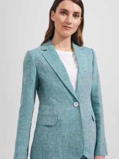 Discount Hobbs Mirabel Jacket Lagoon Green