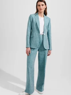 Discount Hobbs Mirabel Jacket Lagoon Green