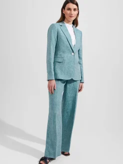 Discount Hobbs Mirabel Jacket Lagoon Green