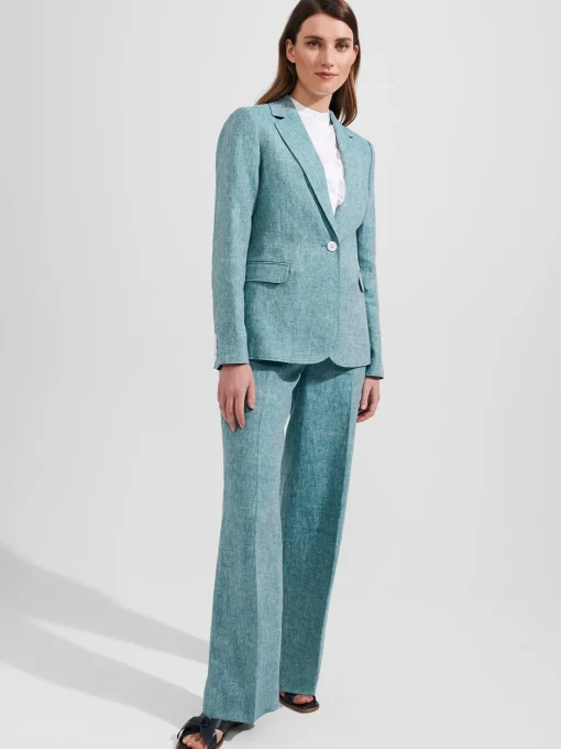 Discount Hobbs Mirabel Jacket Lagoon Green