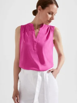 Shop Hobbs Nadine Top Fuchsia Pink