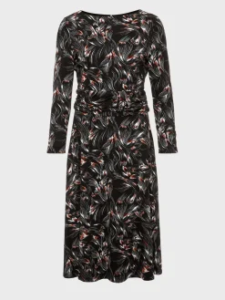 Best Sale Hobbs Nala Jersey Dress Black Multi