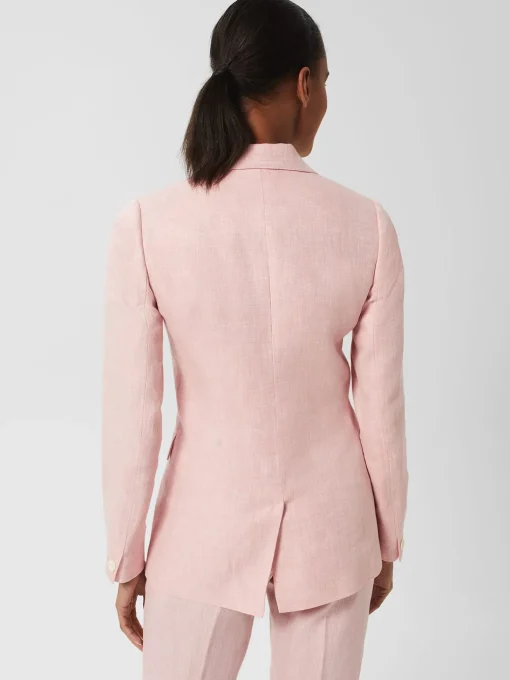 Best Sale Hobbs Nancy Jacket Dusty Rose