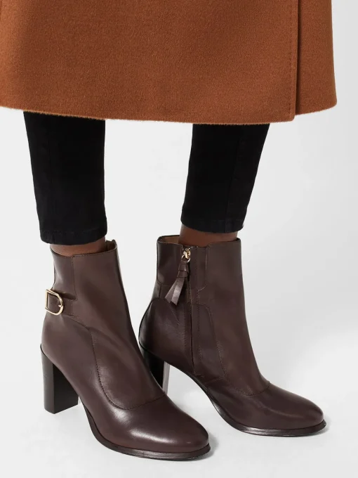 Best Sale Hobbs Nell Ankle Boot Chocolate