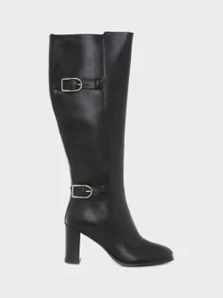 Sale Hobbs Nell Long Boot Black