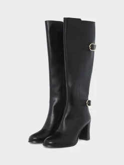 Sale Hobbs Nell Long Boot Black