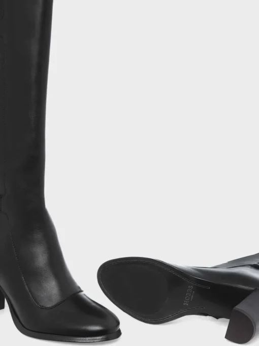 Sale Hobbs Nell Long Boot Black