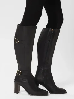Sale Hobbs Nell Long Boot Black