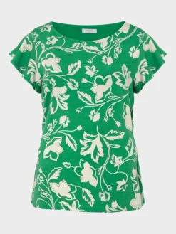 Hot Hobbs Nessie Printed Top Green Multi