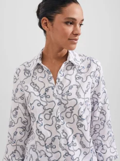 Hot Hobbs Nita Shirt Ivory Multi