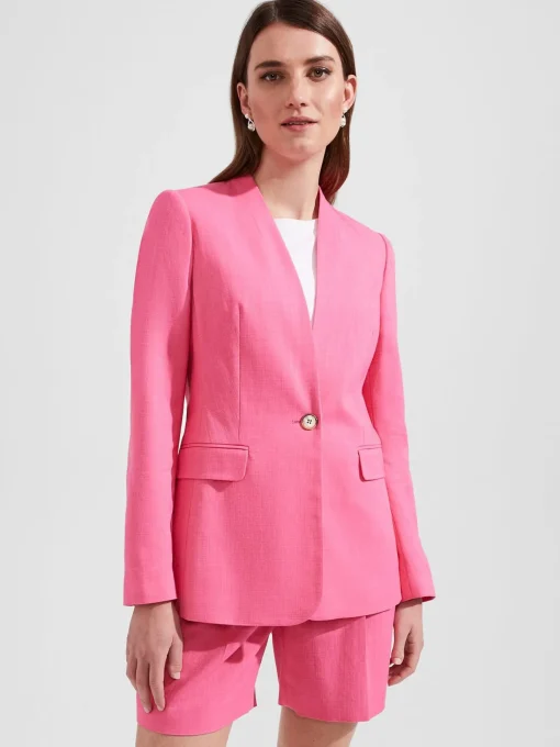 Sale Hobbs Nyla Jacket Pink