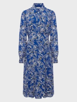 Fashion Hobbs Octavia Shirt Dress Blue Multi