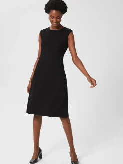 Shop Hobbs Ophelia Aline Dress Black