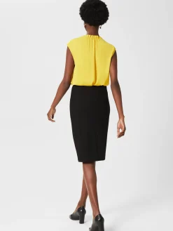 Store Hobbs Ophelia Pencil Skirt Black