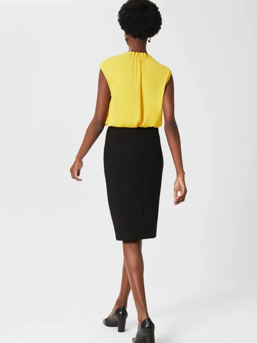 Store Hobbs Ophelia Pencil Skirt Black