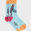 Best Hobbs Parrot Sock Blue Multi