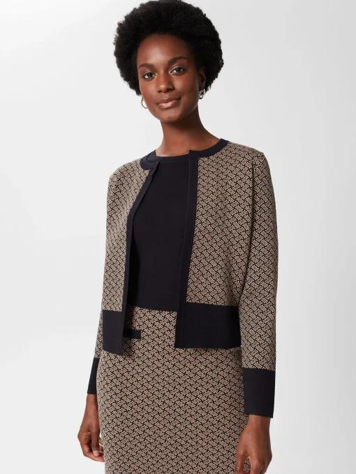 Best Sale Hobbs Perrie Jacket Navy Multi