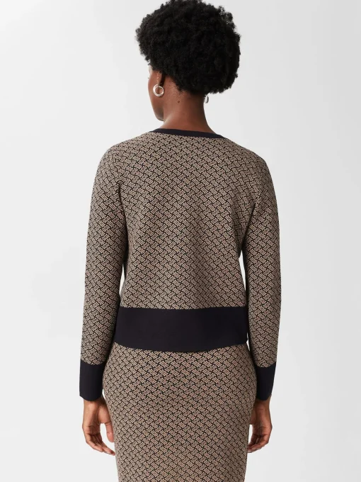 Best Sale Hobbs Perrie Jacket Navy Multi