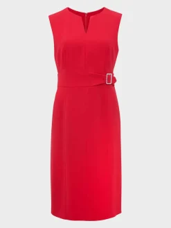 Shop Hobbs Petite Alyssa Dress Flame Red
