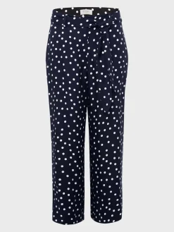 Cheap Hobbs Petite Astrid Crop Navy Ivory