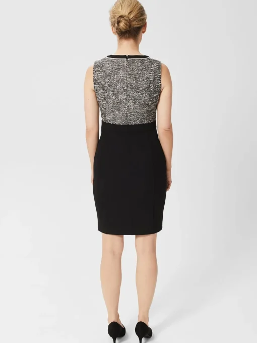 Sale Hobbs Petite Brienna Dress Black Ivory