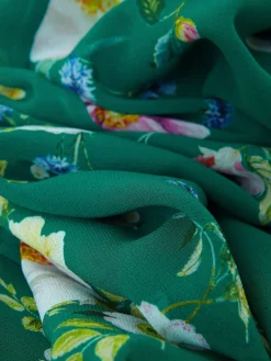 Cheap Hobbs Petite Carly Floral Dress Green Multi