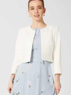 Hot Hobbs Petite Elize Jacket Ivory