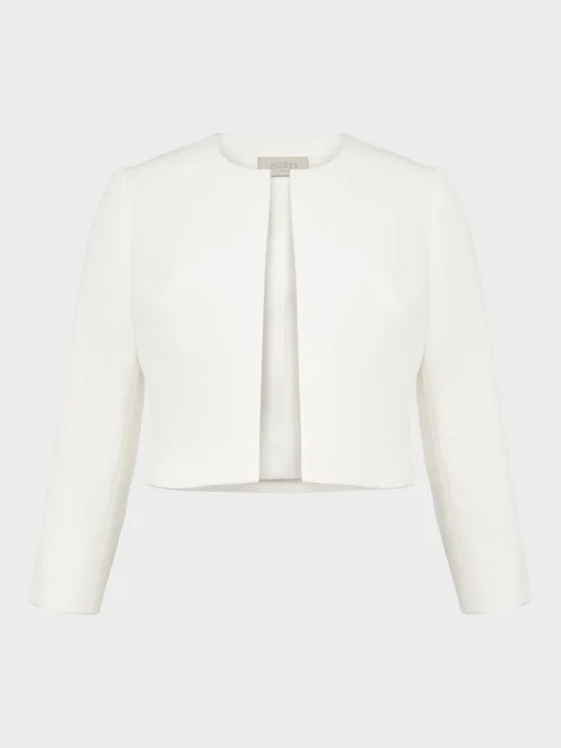 Hot Hobbs Petite Elize Jacket Ivory
