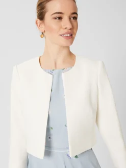 Hot Hobbs Petite Elize Jacket Ivory
