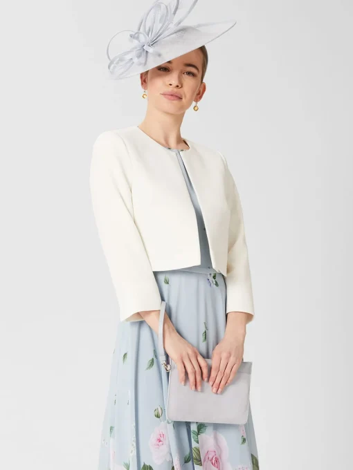 Hot Hobbs Petite Elize Jacket Ivory