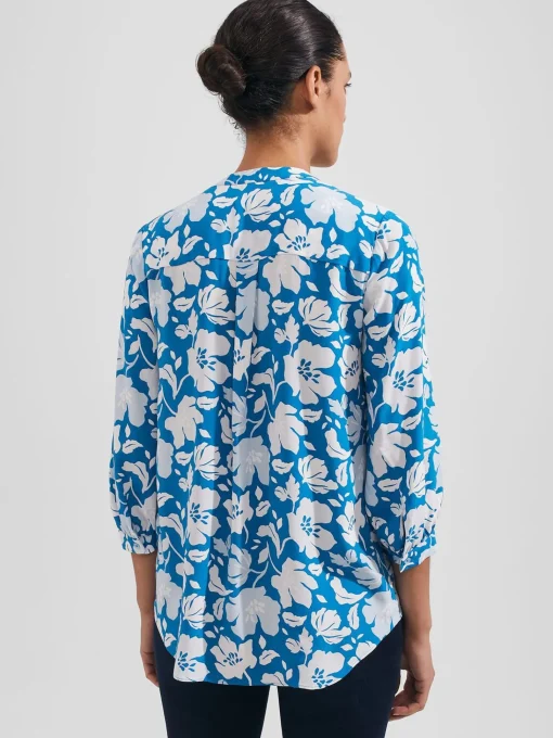 Sale Hobbs Petite Essie Blouse Imperial Blue