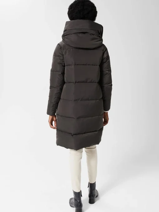 Outlet Hobbs Petite Heather Puffer Charcoal