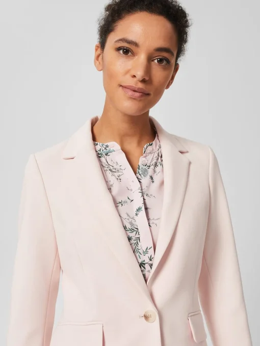 Cheap Hobbs Petite Kaia Jacket Pale Pink