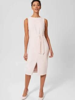 Cheap Hobbs Petite Kaia Shift Dress Pale Pink