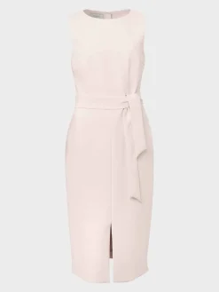 Cheap Hobbs Petite Kaia Shift Dress Pale Pink