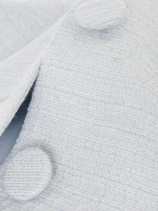 Fashion Hobbs Petite Layla Sculpting Jacket Pale Blue