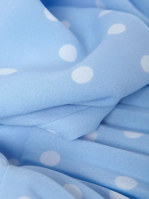 Store Hobbs Petite Leona Dress Dusky Blue Ivry