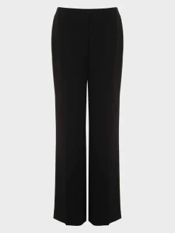 Store Hobbs Petite Mel Straight Trousers Black