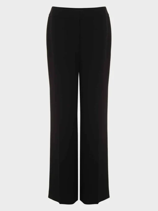 Store Hobbs Petite Mel Straight Trousers Black