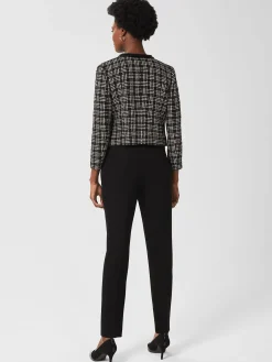 Best Hobbs Petite Mel Tapered Trousers Black