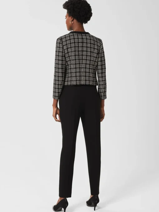 Best Hobbs Petite Mel Tapered Trousers Black