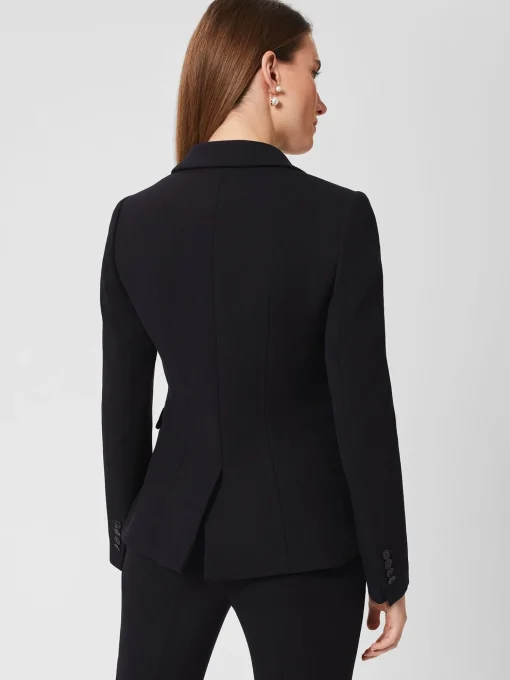 Shop Hobbs Petite Mia Jacket Navy